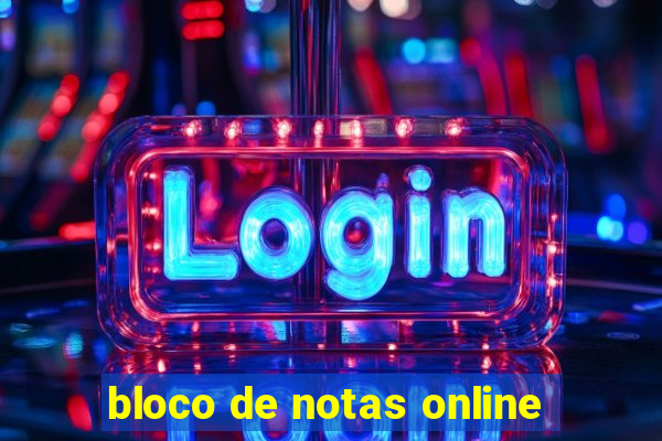 bloco de notas online